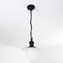 Lampe D'Exterieur Surnu Noir, 1 Lumiere