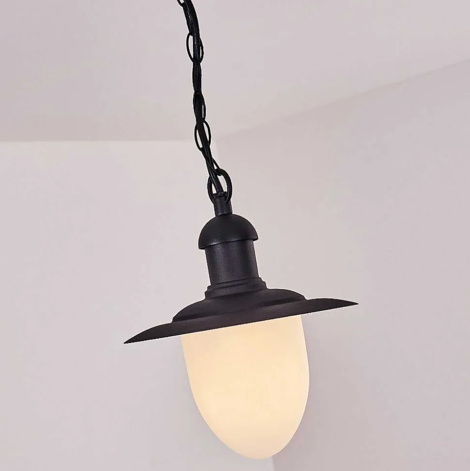 Lampe D'Exterieur Surnu Noir, 1 Lumiere