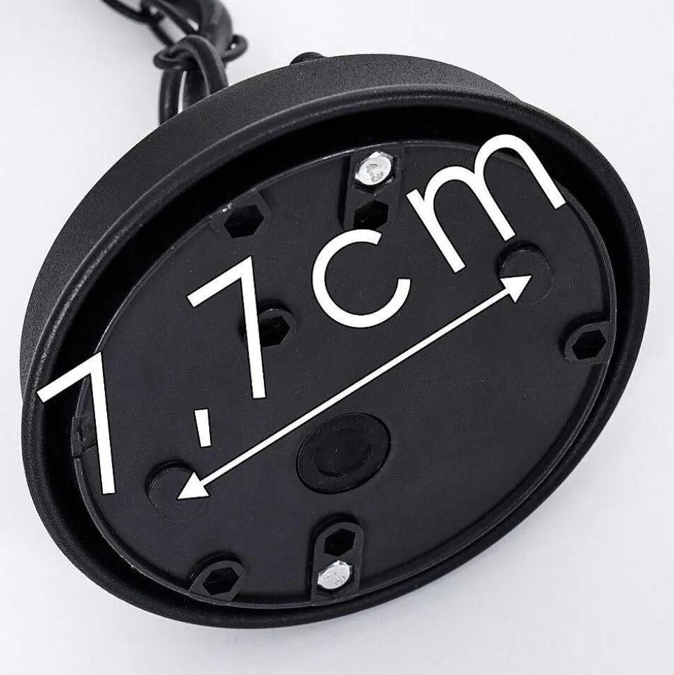 Lampe D'Exterieur Surnu Noir, 1 Lumiere