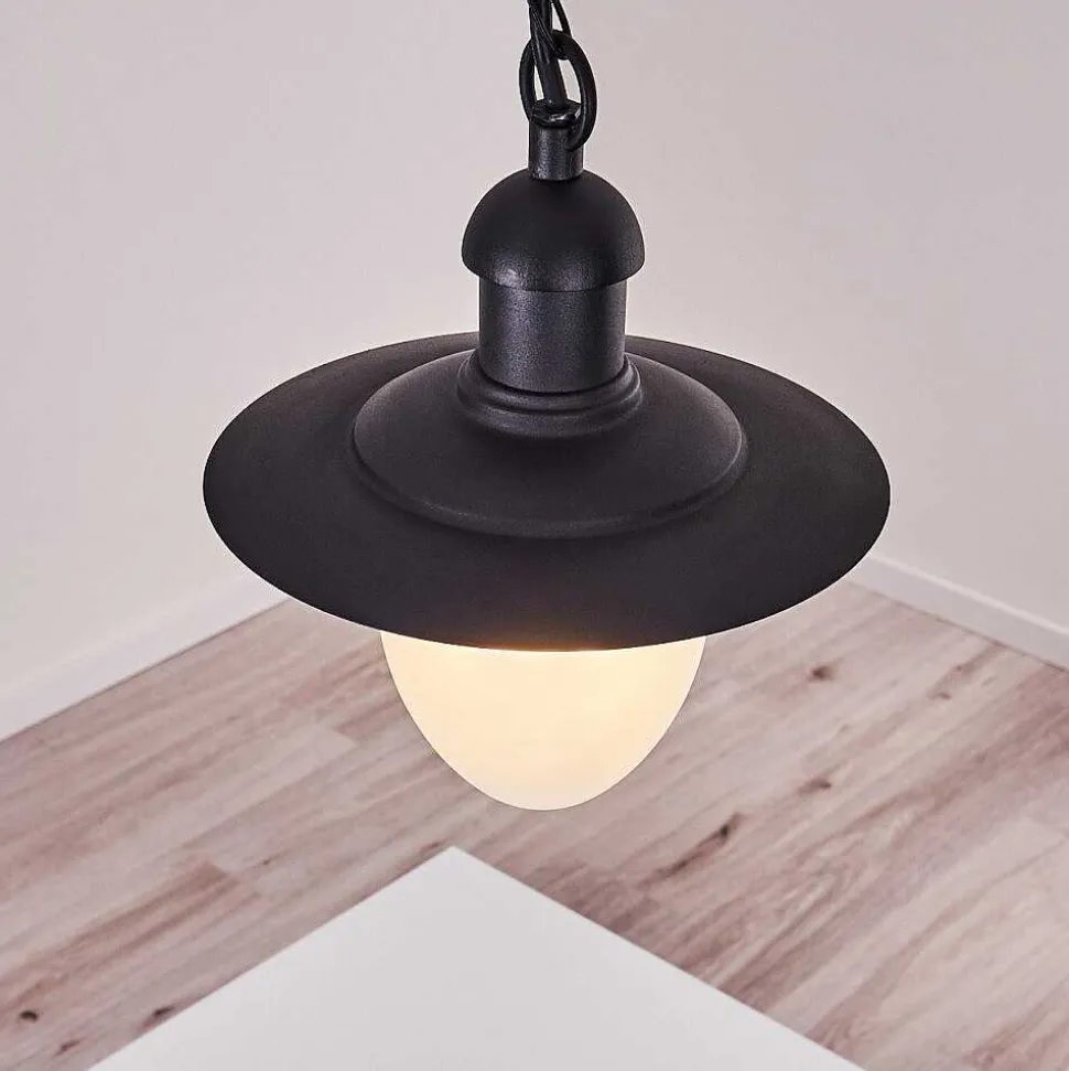 Lampe D'Exterieur Surnu Noir, 1 Lumiere