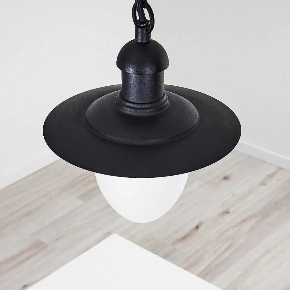 Lampe D'Exterieur Surnu Noir, 1 Lumiere