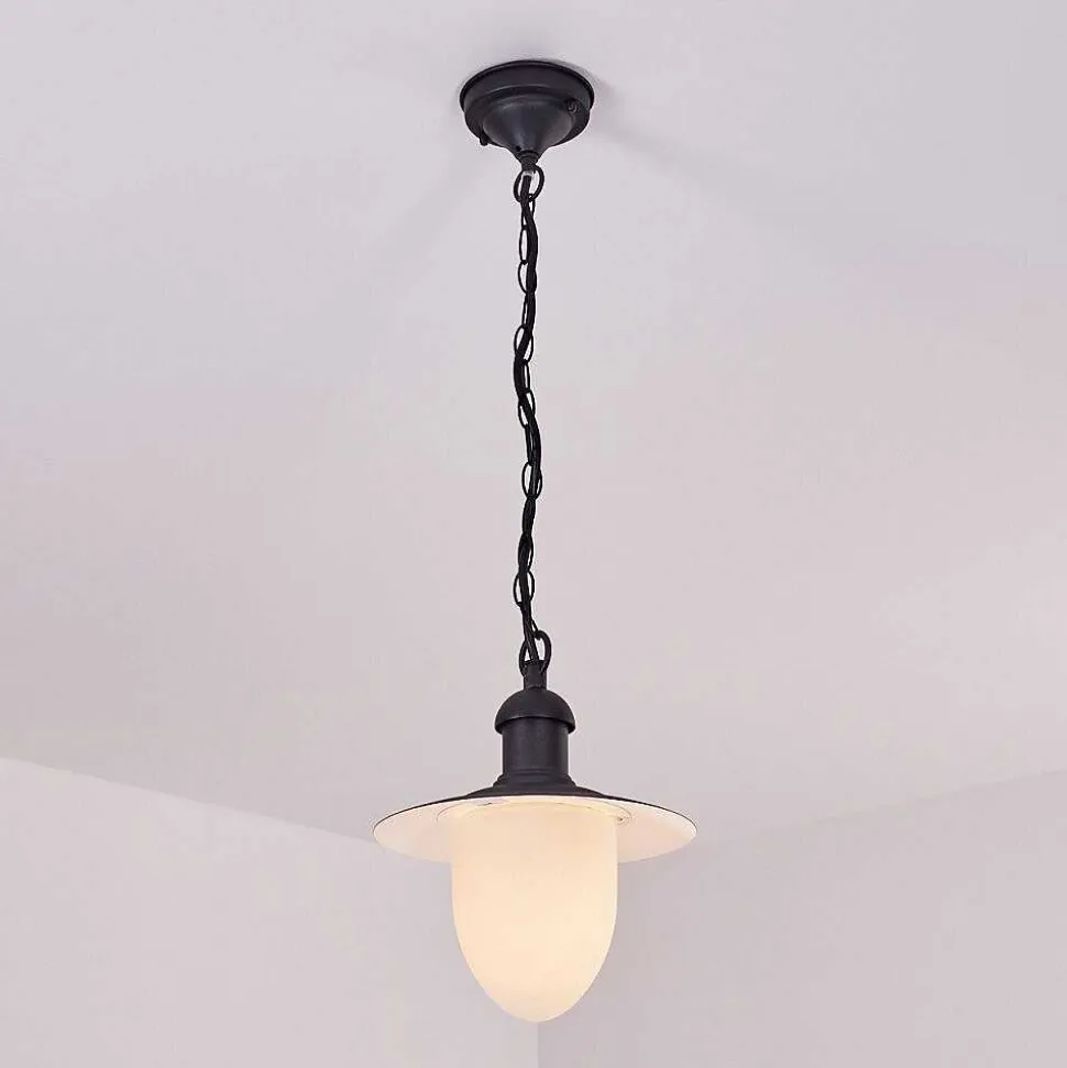 Lampe D'Exterieur Surnu Noir, 1 Lumiere