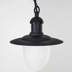 Lampe D'Exterieur Surnu Noir, 1 Lumiere