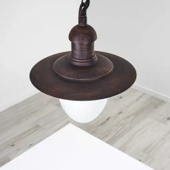 Lampe D'Exterieur Surnu Rouille, 1 Lumiere