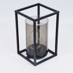 Lampe Solaire Aracaju Led Noir, 40 Lumieres