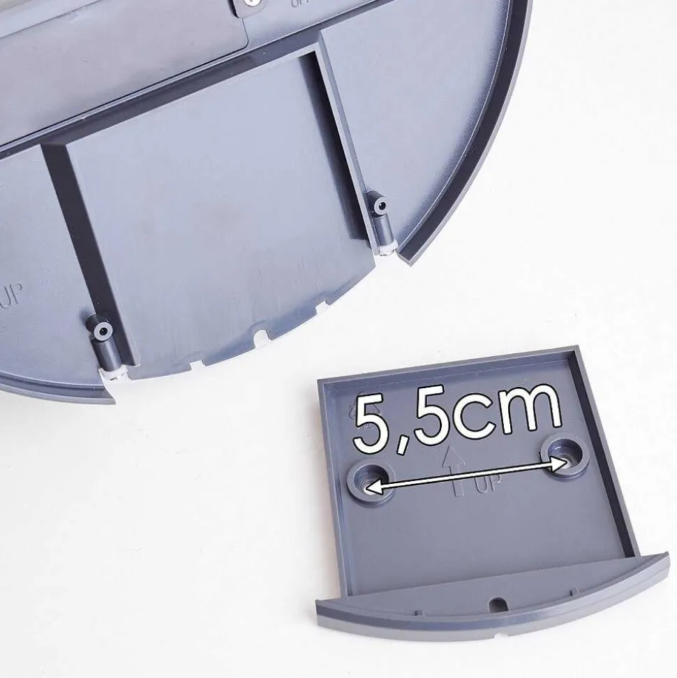 Lampe Solaire Basra Led Chrome, 1 Lumiere, Detecteur De Mouvement