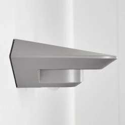 Lampe Solaire Camden Led Gris, 1 Lumiere, Detecteur De Mouvement