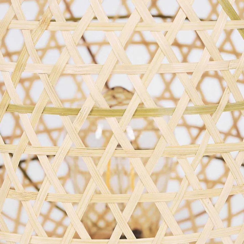 Lampe Solaire Conneaut Led Bois Clair, Noir, 1 Lumiere