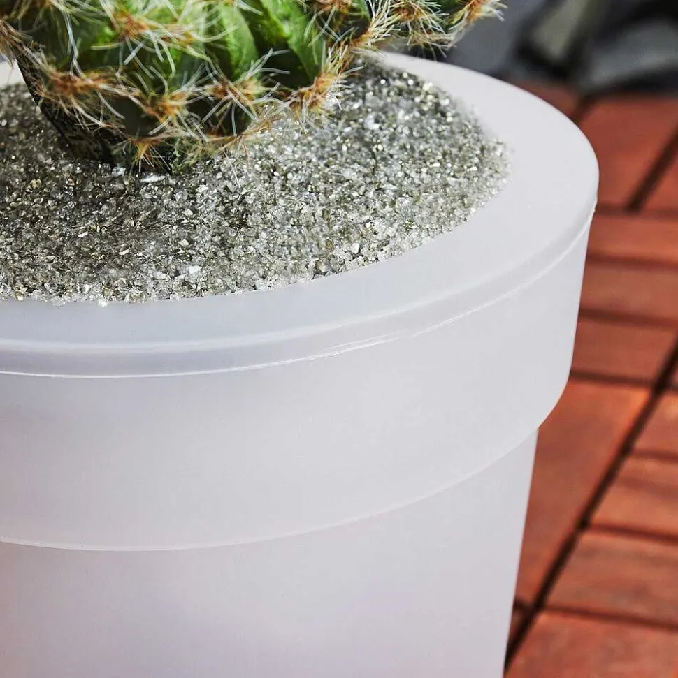 Lampe Solaire Dimouri Led Blanc, 4 Lumieres