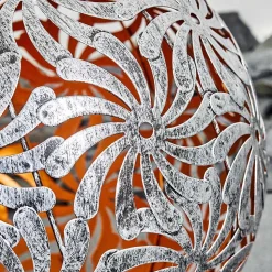 Lampe Solaire Gilbert Led Argent Oxyde, Or, 1 Lumiere