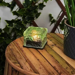 Lampe Solaire Gressela Led Noir, Blanc, 1 Lumiere, Changeur De Couleurs