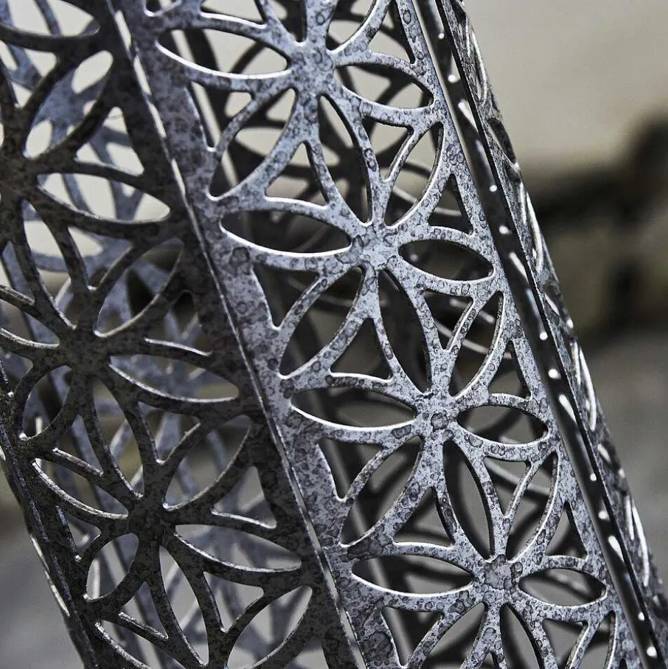 Lampe Solaire Hankinson Led Gris, Noir, Argente, 1 Lumiere