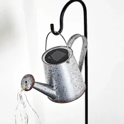 Lampe Solaire Isernia Led Noir, 80 Lumieres