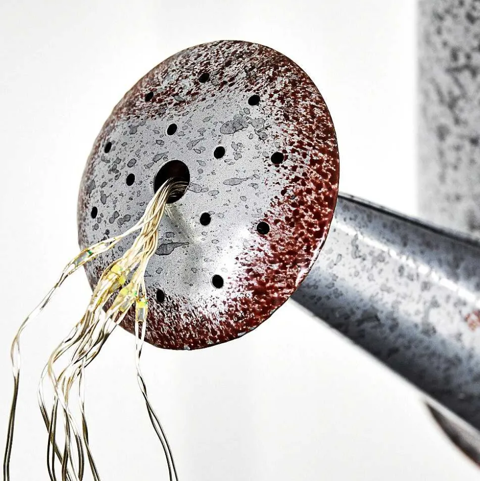 Lampe Solaire Isernia Led Noir, 80 Lumieres