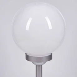 Lampe Solaire Kanganbou Led Argente, 4 Lumieres, Changeur De Couleurs