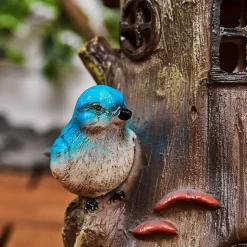 Lampe Solaire Katiao Led Bleu, Brun, Orange, 1 Lumiere