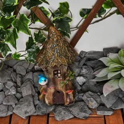 Lampe Solaire Katiao Led Bleu, Brun, Orange, 1 Lumiere