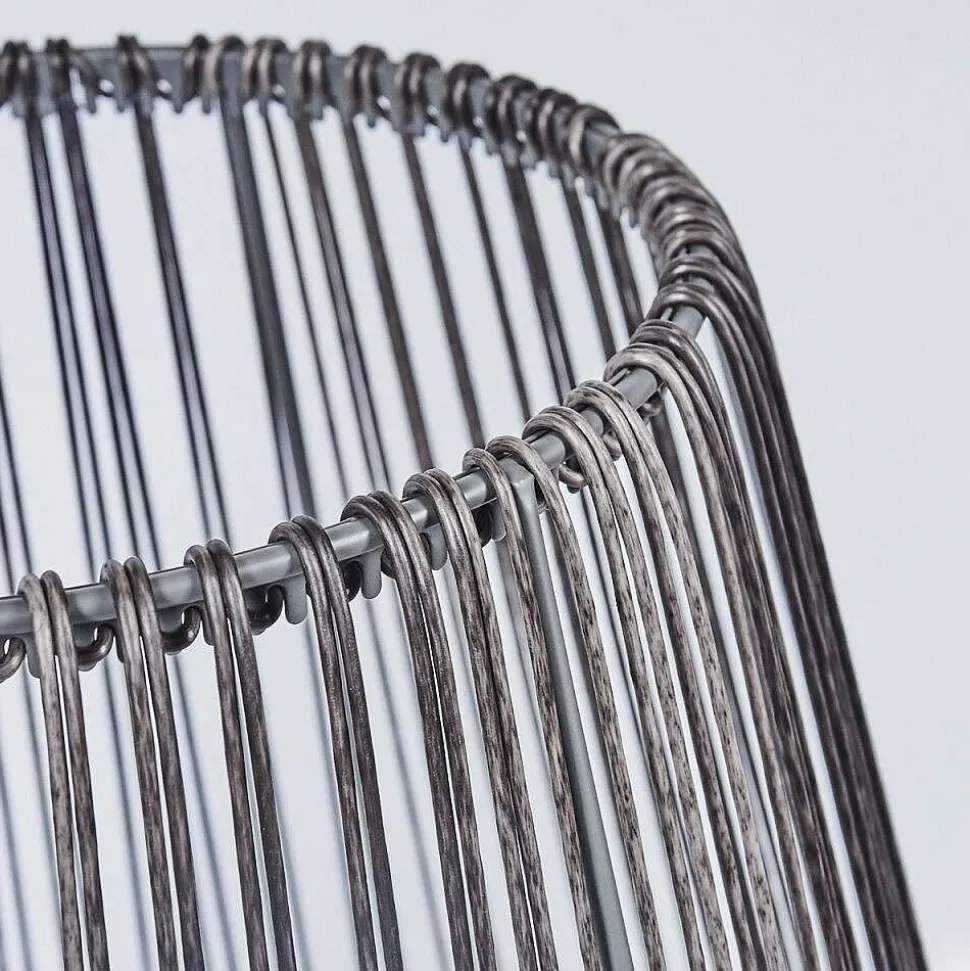 Lampe Solaire Mendola Led Gris, 1 Lumiere