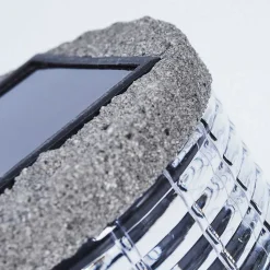 Lampe Solaire Mesabolo Led Gris, Noir, 1 Lumiere