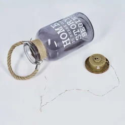 Lampe Solaire Moliitsi Led Brun, Fumee, 10 Lumieres