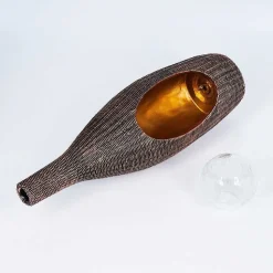 Lampe Solaire Otterstad Led Brun, Or, 1 Lumiere