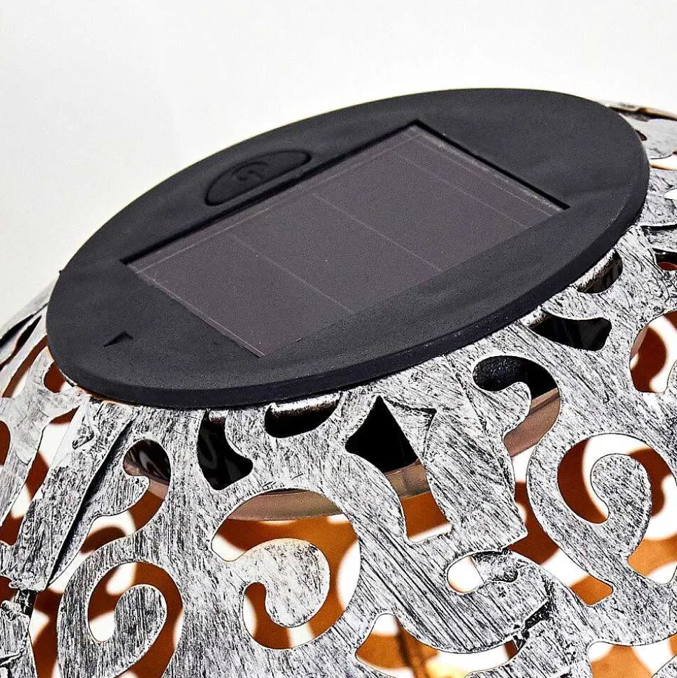 Lampe Solaire Paradiski Led Noir, 1 Lumiere