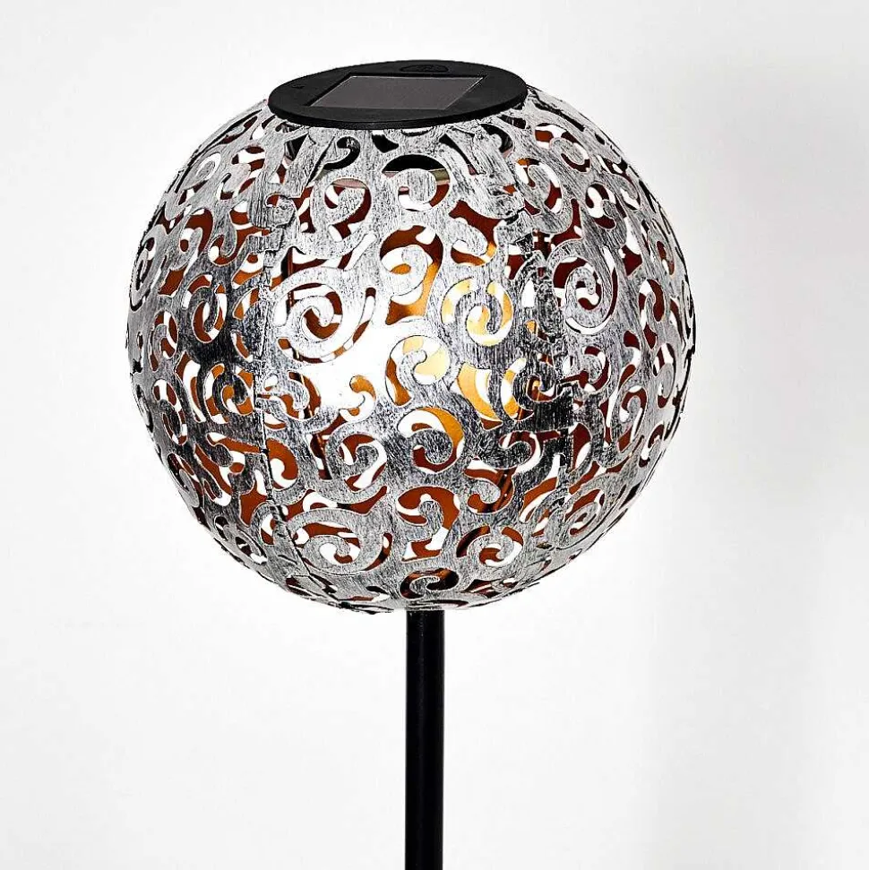 Lampe Solaire Paradiski Led Noir, 1 Lumiere