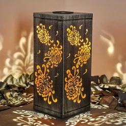 Lampe Solaire Parikia Led Argente, 1 Lumiere