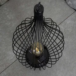 Lampe Solaire Pasadena Led Noir, 1 Lumiere