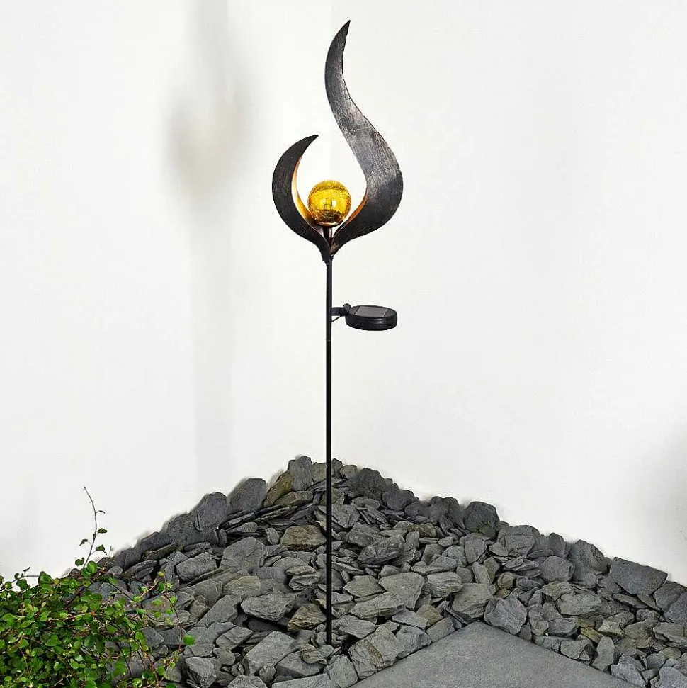 Lampe Solaire Rovinj Led Anthracite, Cuivre, 1 Lumiere