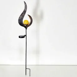 Lampe Solaire Rovinj Led Anthracite, Cuivre, 1 Lumiere