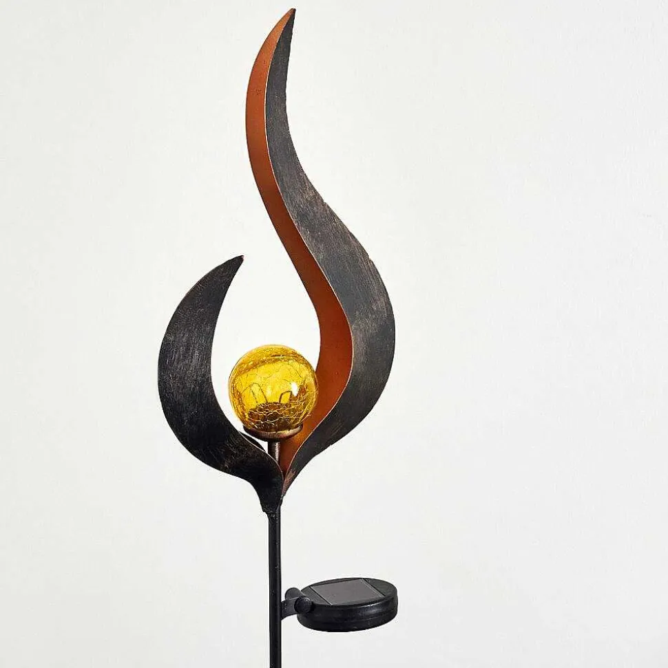 Lampe Solaire Rovinj Led Anthracite, Cuivre, 1 Lumiere