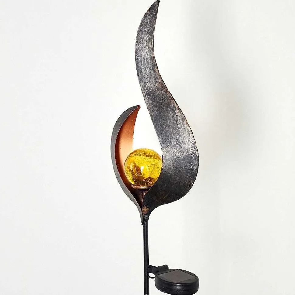 Lampe Solaire Rovinj Led Anthracite, Cuivre, 1 Lumiere