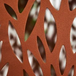 Lampe Solaire Samoao Led Rouille, Noir, 1 Lumiere