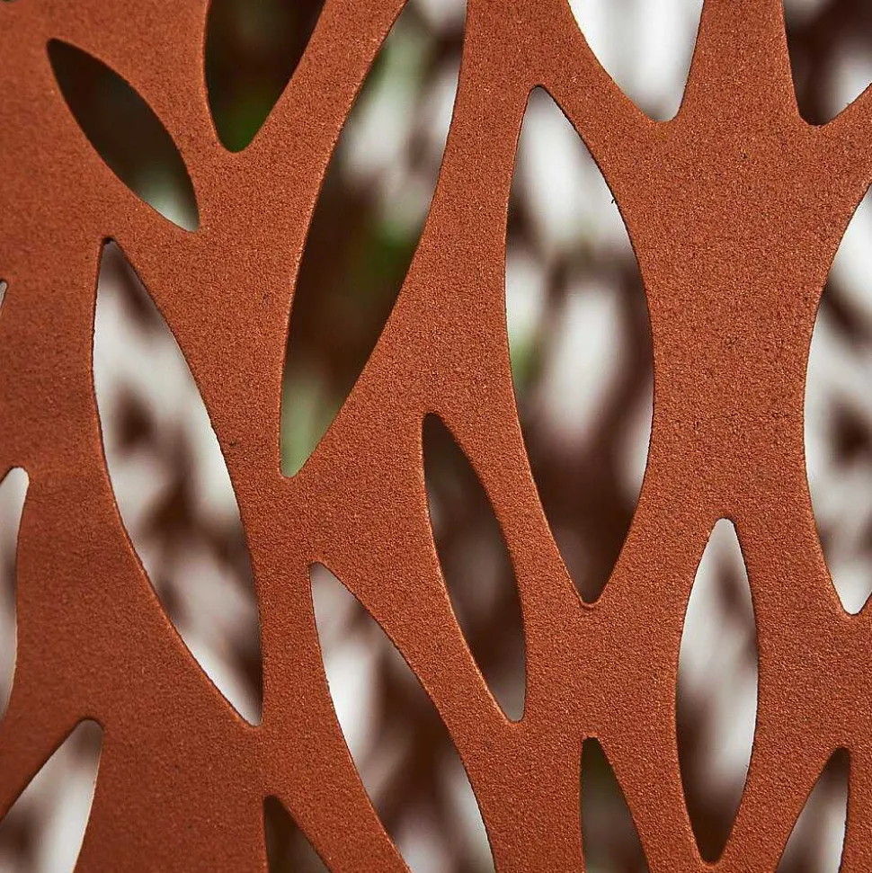 Lampe Solaire Samoao Led Rouille, Noir, 1 Lumiere