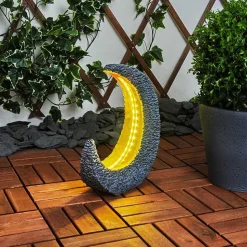 Lampe Solaire Siviri Led Or, Gris, 25 Lumieres