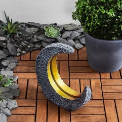 Lampe Solaire Siviri Led Or, Gris, 25 Lumieres