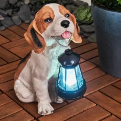 Lampe Solaire Sofie Led Orange, Noir, Blanc, 1 Lumiere