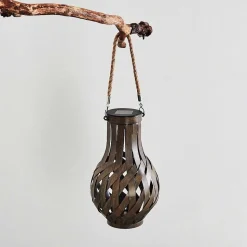 Lampe Solaire Soule Led Brun, 1 Lumiere