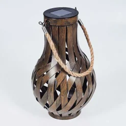 Lampe Solaire Soule Led Brun, 1 Lumiere