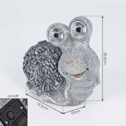 Lampe Solaire Sunderby Led Gris, Orange, 2 Lumieres