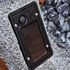 Lampe Solaire Sunderby Led Gris, Orange, 2 Lumieres