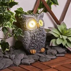 Lampe Solaire Sunderby Led Gris, Orange, 2 Lumieres