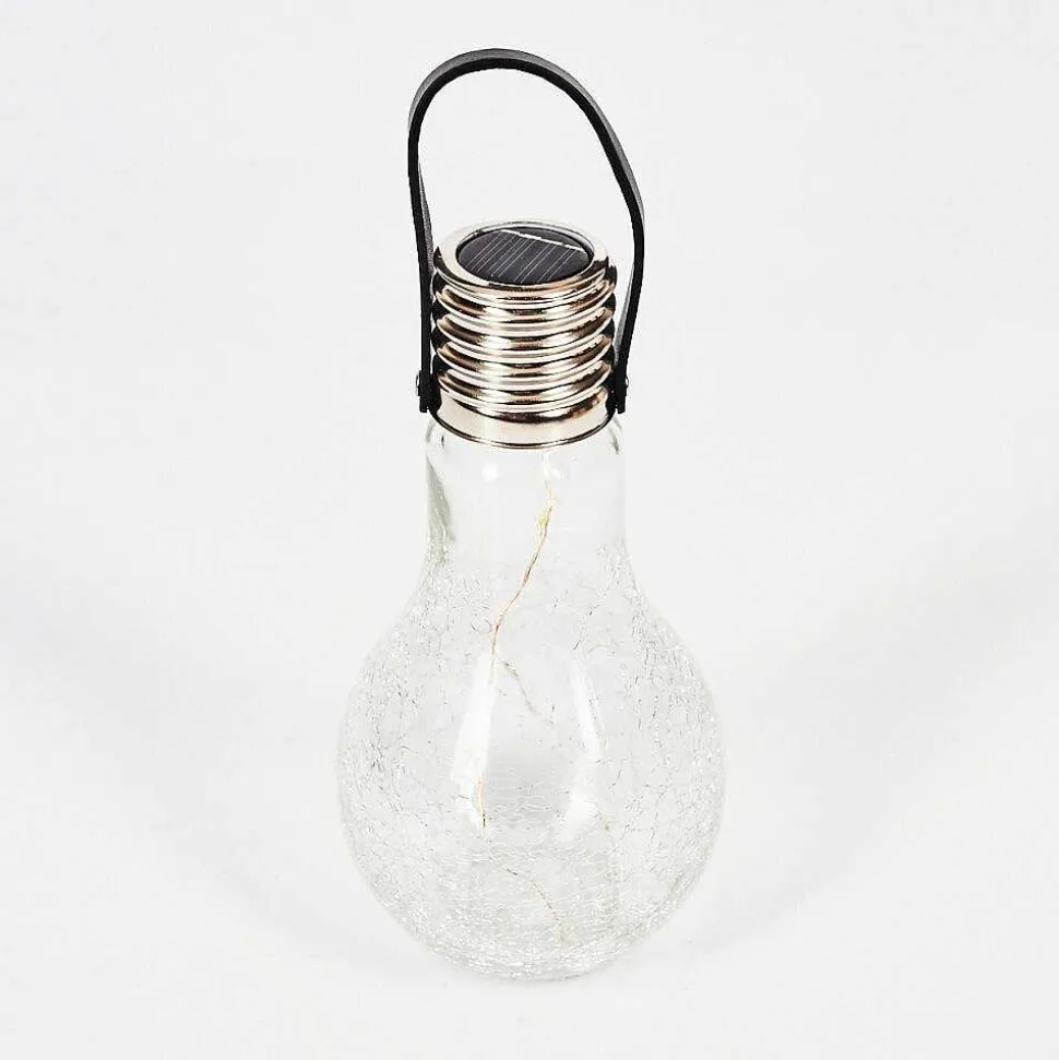 Lampe Solaire Tian Led Noir, 1 Lumiere