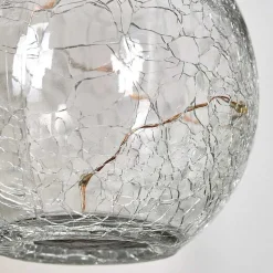 Lampe Solaire Tian Led Noir, 1 Lumiere