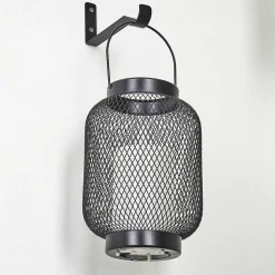 Lampe Solaires Anjullan Led Noir, 1 Lumiere