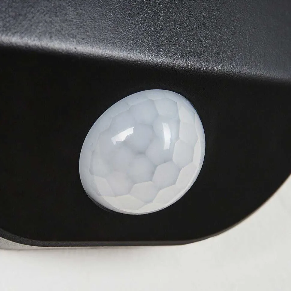 Lampe Solaires Bondarp Led Noir, 1 Lumiere, Detecteur De Mouvement