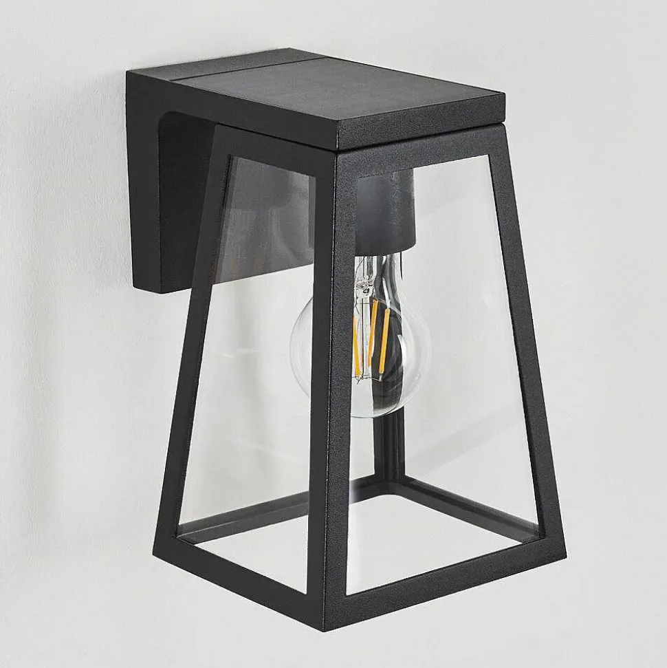 Lampe Solaires Juanico Led Noir, 1 Lumiere