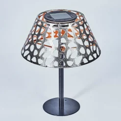 Lampe Solaires Moreland Led Noir, 1 Lumiere