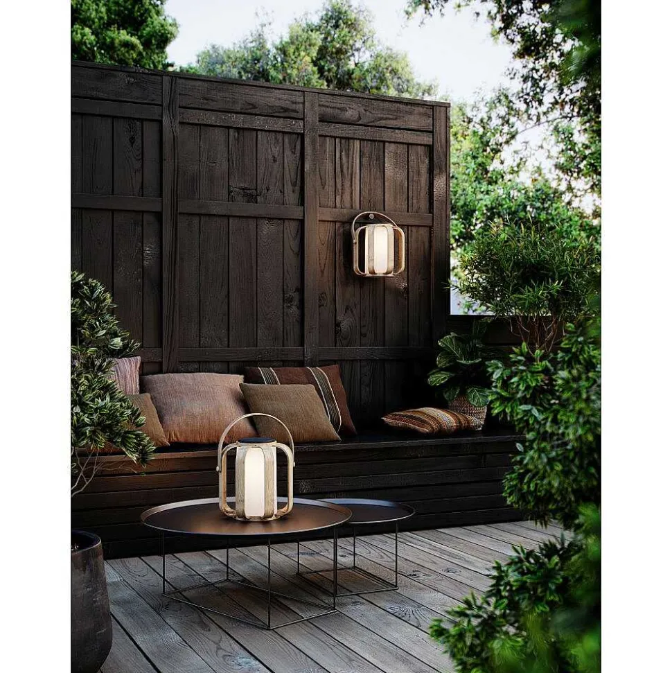 Lampe Solaires Nordlux Bob Led Bois Fonce, 1 Lumiere